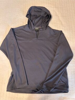Nike Men's Hooded Pullover - Slate Gray